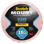 Scotch 410H-LNG 25mm x 11.4m Clear Double Sided Mounting Tape