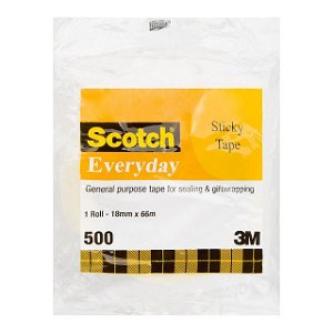 Scotch 500 18mm x 66m Everyday Tape