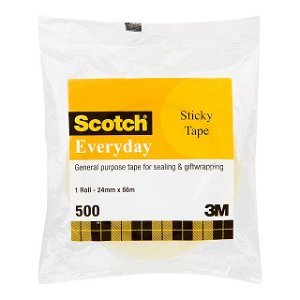 Scotch 500 24mm x 66m Everyday Sticky Tape