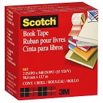 Scotch 845 50mm x 13.7m Transparent Book Repair Tape