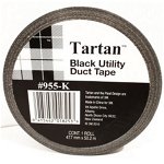 Scotch 955K 48mm x 50m Utility Duct Tape - Black