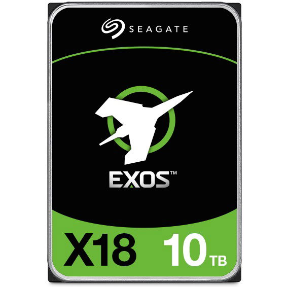 Seagate Exos X18 10TB 7200rpm 256MB Cache 3.5 Inch SATA Hard Drive