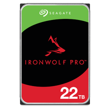 view Seagate IronWolf Pro 22TB 512MB Cache 6Gb/s 3.5 Inch SATA NAS Hard Drive