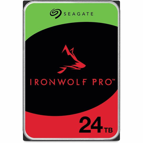 Seagate IronWolf Pro 24TB 512MB Cache 6Gb/s 3.5 Inch SATA NAS Hard Drive