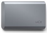 Seagate LaCie Mobile Secure 1TB USB External Solid State Drive - Space Gray