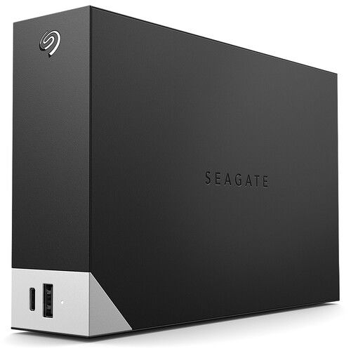 Seagate One Touch 18TB USB-C and USB 3.0 Desktop External Hard Drive with Hub