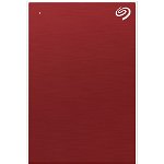 Seagate One Touch 1TB USB3.0 External Hard Drive - Red