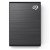 Seagate One Touch 2TB USB3.1 Type C Portable External Solid State Drive - Black