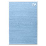 Seagate One Touch 4TB USB3.0 Portable Hard Drive - Light Blue