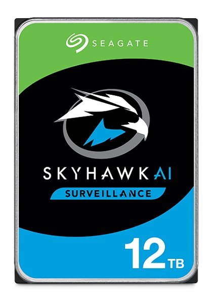 Seagate SkyHawk AI 12TB 7200rpm 256MB Cache 3.5 Inch SATA3 Surveillance Hard Drive