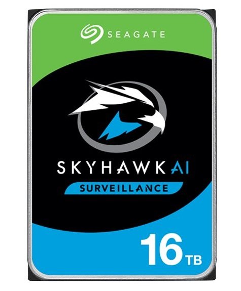 Seagate SkyHawk AI 16TB 256MB Cache 6Gb/s 3.5 Inch SATA Hard Drive