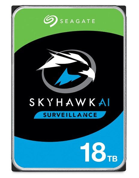 Seagate SkyHawk AI 18TB 7200rpm 256MB Cache 6Gb/s 3.5 Inch SATA3 Hard Drive