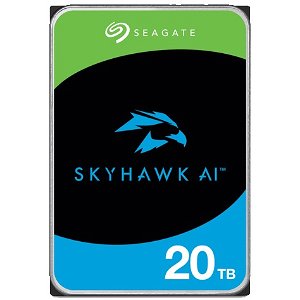 Seagate SkyHawk AI 20TB 7200rpm 256MB Cache 3.5 Inch SATA Surveillance Hard Drive