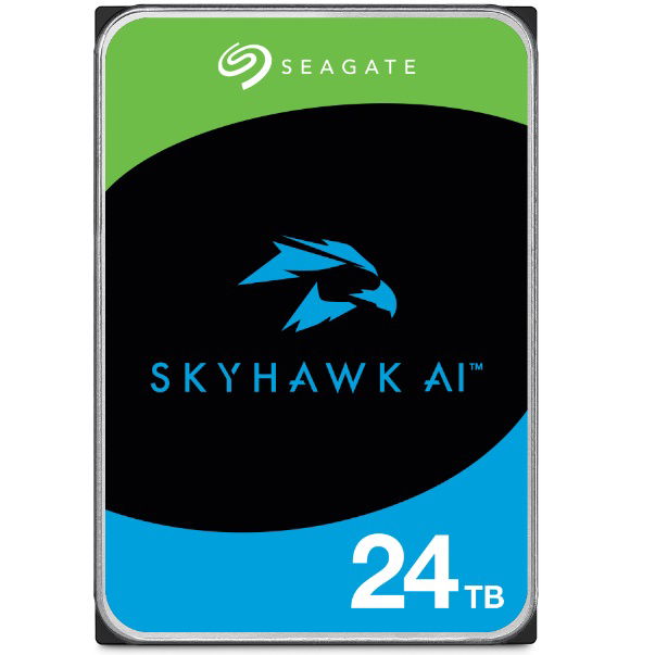 Seagate SkyHawk AI 24TB 512MB Cache 3.5 Inch SATA6 Surveillance Hard Drive