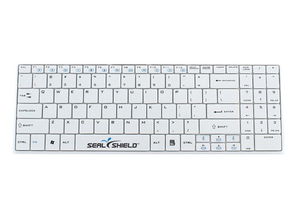 Seal Shield CleanWipe 99K IP68 Waterproof Bluetooth Wireless Keyboard - White