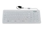 Seal Shield Glow 106K IP68 Waterproof USB Wired Keyboard - White