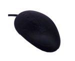 Seal Shield Silicone Wired Mouse - Black