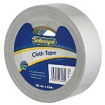 Sellotape 1346 48mm x 45m Cloth Tape - Silver