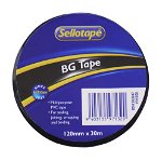 Sellotape 1410 120mm x 30m BG Tape - Black