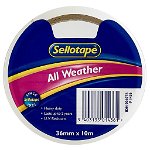 Sellotape 1436 36mm x 10m All-Weather Tape