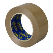 view Sellotape 1553 48mm x 100m Vinyl Packaging Tape - Brown