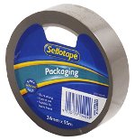 Sellotape 1554R 24mm x 55m Vinyl Packaging Tape - Brown