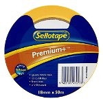 Sellotape 18mm x 50m Premium+ Washi Masking Tape