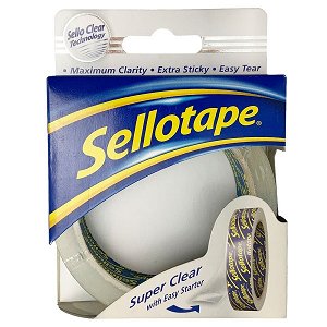 Sellotape 24mm x 50m Boxed Super Clear Tape