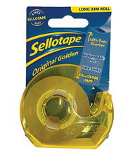 view Sellotape 3272 18mm x 33m Cellulose Tape On Dispenser - Clear