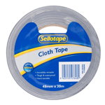 Sellotape 4705 48mm x 30m Cloth Tape - Black