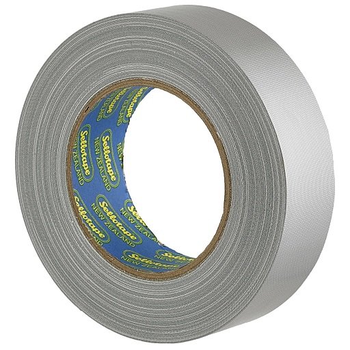 Sellotape 4705S 36mm x 30m Cloth Tape - Silver