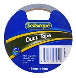 Sellotape 48mm x 10m Economy Duct Tape - Silver