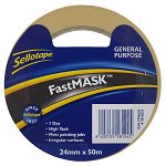 Sellotape 5810 24mm x 50m General Purpose FastMask Tape