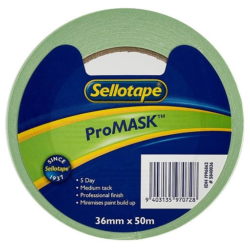 Sellotape 5840 36mm x 50m ProMask Masking Tape