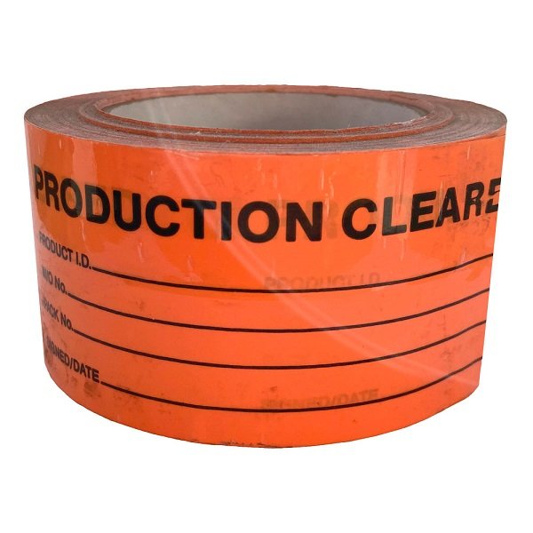 Sellotape 60mm x 150mm x 50m Production Packaging Tape - Black/Orange