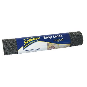 Sellotape Easy Liner Original 304mm x 1520mm Shelf Liner - Black