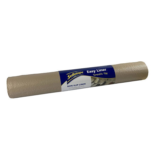 Sellotape Easy Liner Smooth Top 508mm x 3040mm Shelf Liner - Taupe