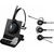 EPOS Sennheiser IMPACT SDW 5016 DECT Wireless Mono Headset with Base Station - Connection to Desk Phone, PC/Softphone and Mobile Devices