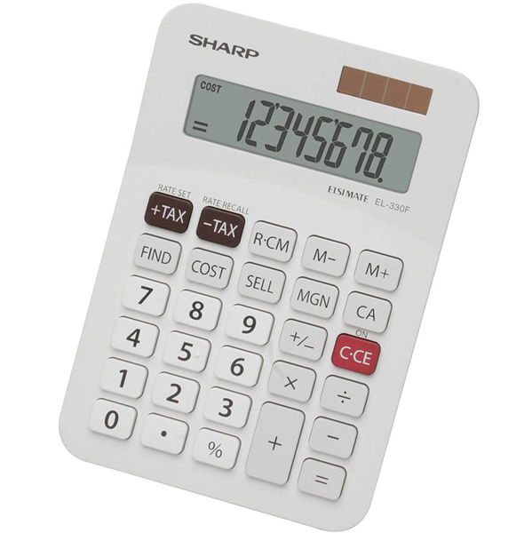 Sharp EL-330FB 8 Digit Desktop Calculator