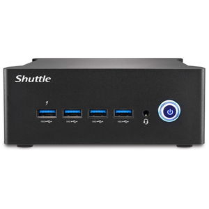 Shuttle NA10H7 AMD Ryzen 7 8845HS 5.1GHz Dual Ethernet Barebone Mini PC