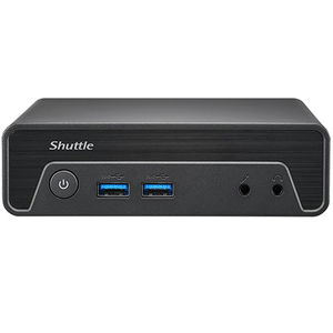Shuttle NE10N Intel N100 3.4GHz Fanless Barebone Mini PC