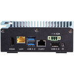 Shuttle SPCEL02 Intel Celeron J6412 2.6GHz Fanless Industrial Mini PC with NO OS