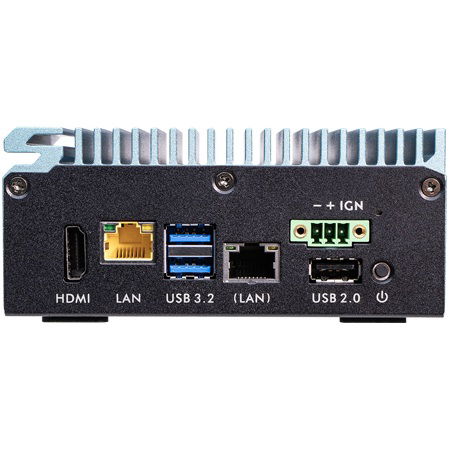 Shuttle SPCEL02 Intel Celeron J6412 2.6GHz Fanless Industrial Mini PC with NO OS