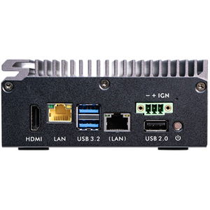 Shuttle SPCEL03 Intel Atom x6413E 3GHz Fanless Industrial Mini PC with NO OS