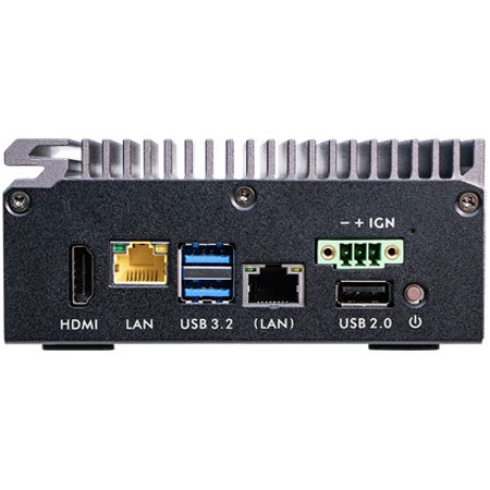 Shuttle SPCEL03 Intel Atom x6413E 3GHz Fanless Industrial Mini PC with NO OS