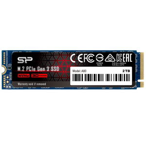 Silicon Power A80 512GB M.2 PCIe 3.0 2280 Solid State Drive