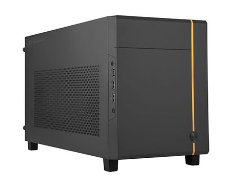 SilverStone SG14B Sugo Mini-ITX Tower Case - Black