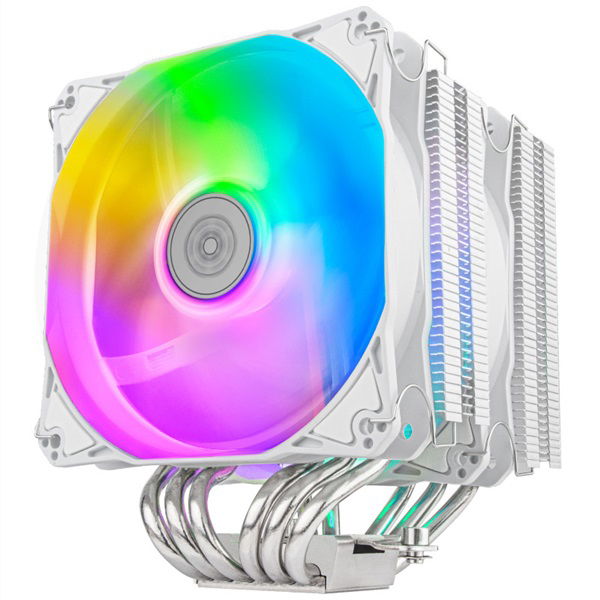 SilverStone Hydrogon HYD120W-ARGB 120mm CPU Cooler - White