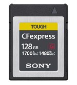 Sony CEB-GS Series 128GB CFexpress Type B Compact Flash Card