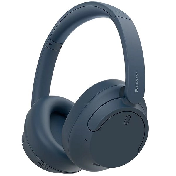 Sony WHCH720NL Bluetooth Over Ear Wireless Stereo Headphones with Noise Cancelling - Blue